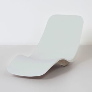 Chaise Longue Eurolax R1 van Charles Zublena voor Les Plastiques Saint-Rémy, 1965 – Eerste Editie