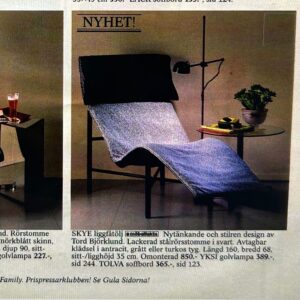Chaise Longue SKYE van T. Bjorklund Voor Ikea, 1980s &#8211; Groen Leer