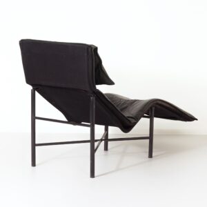 Chaise Longue SKYE van T. Bjorklund Voor Ikea, 1980s &#8211; Groen Leer