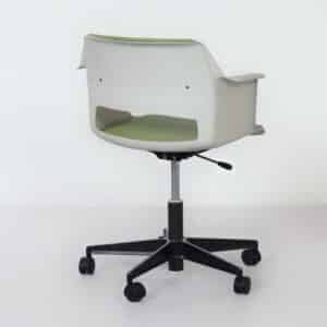 Bureaustoel Gispen 2712 van André Cordemeyer voor Gispen, 1970s – Met Armleuningen, Groen