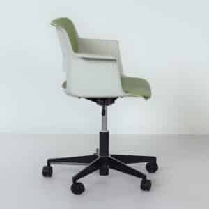 Bureaustoel Gispen 2712 van André Cordemeyer voor Gispen, 1970s – Met Armleuningen, Groen
