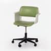 Bureaustoel Gispen 2533/BZ van André Cordemeyer voor Gispen, 1970s, donkerrood