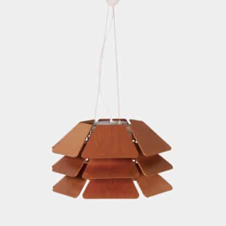 Deense Hanglamp 838 van P&P Ljus ab, 1970s | Imposante Grote Lamp