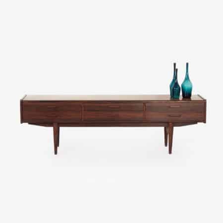 Deens Dressoir van Borge Seindal voor P. Westergaard Møbelfabrik, 1960s | Palissanderhout