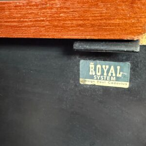 Royal wandsysteem in Teakhout van Poul Cadovius voor Cado, 1960s – Vitrinekasten, Boekenplanken en Opbergruimte