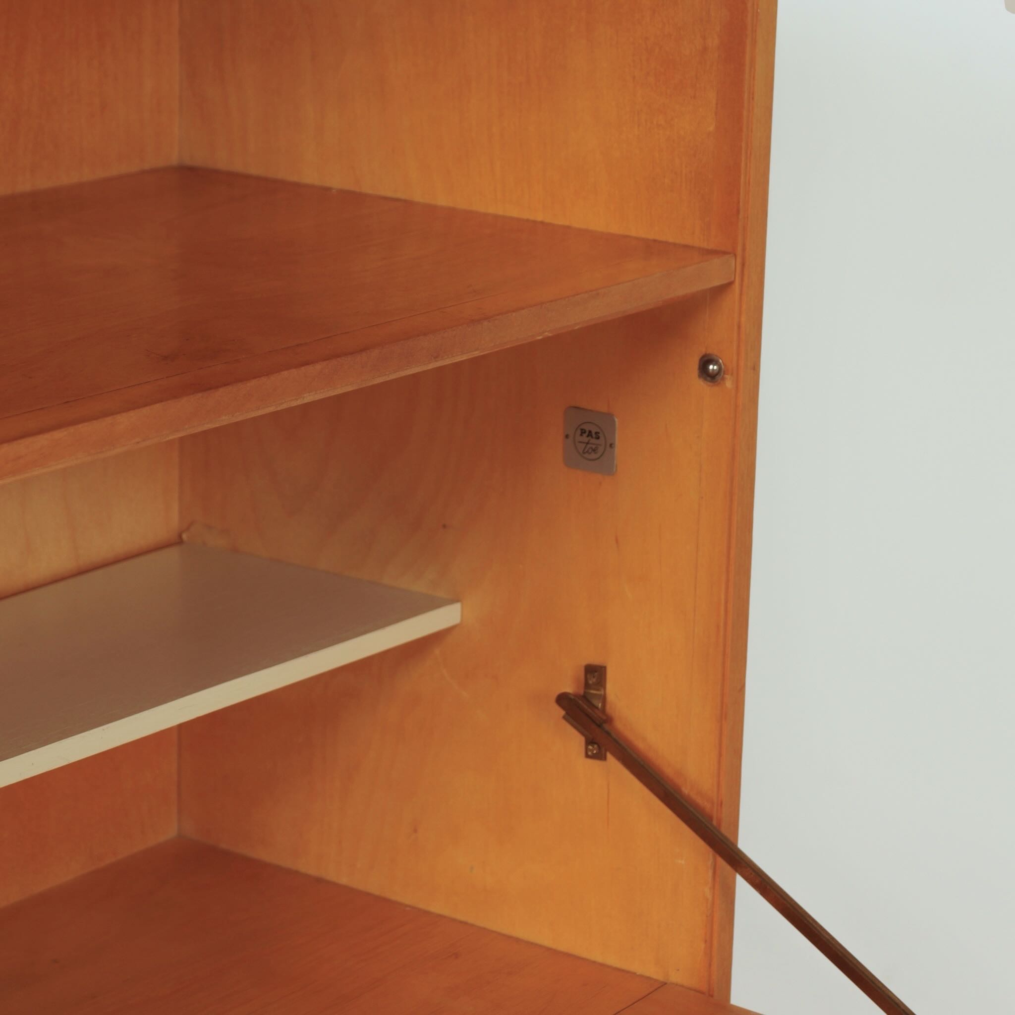 TestNL Boekenkast BB 54 met Secretaire van Cees Braakman voor Pastoe, 1957 – Luspootjes
