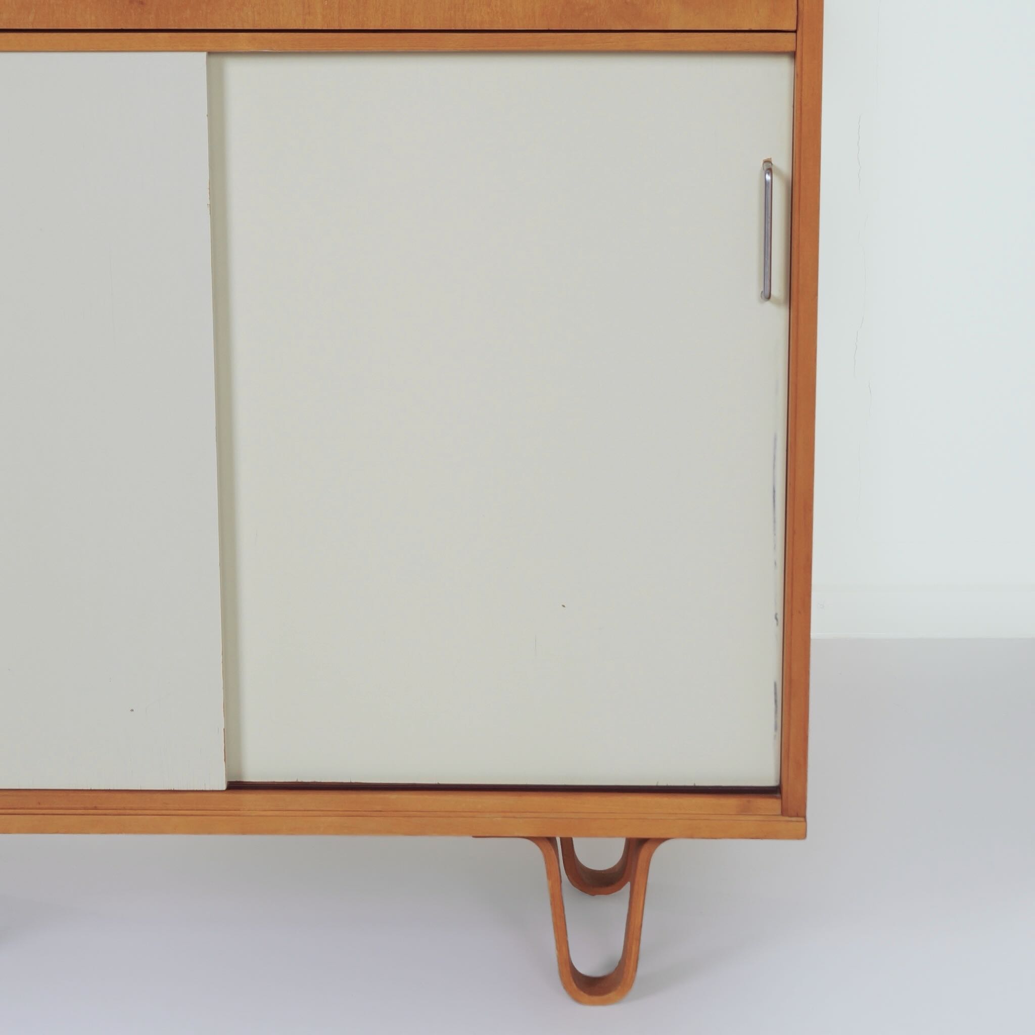 TestNL Boekenkast BB 54 met Secretaire van Cees Braakman voor Pastoe, 1957 – Luspootjes