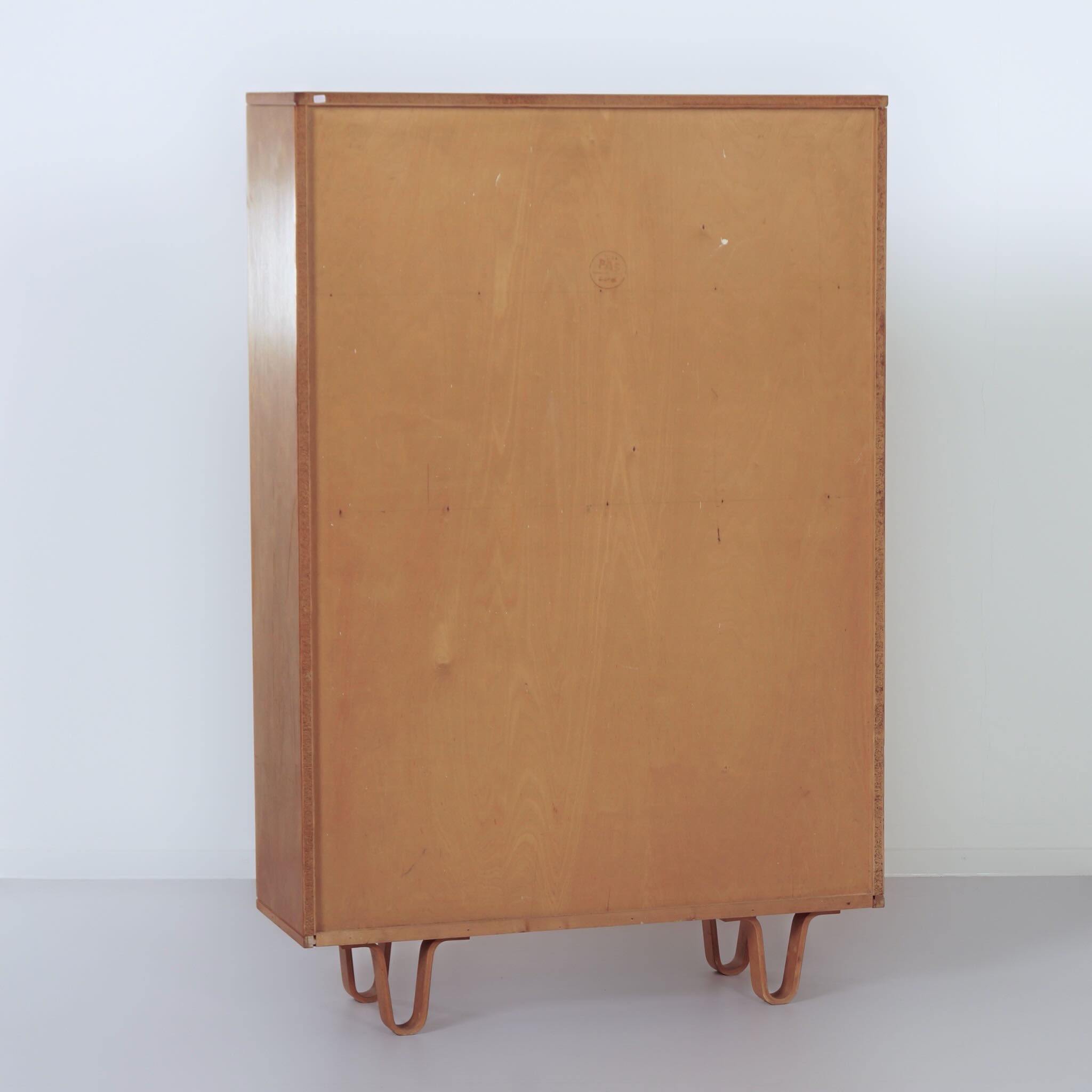 TestNL Boekenkast BB 54 met Secretaire van Cees Braakman voor Pastoe, 1957 – Luspootjes