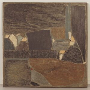 Vierkante Salontafel van Paul Kingma, 1964 – Brutalistisch, Zeldzame Vroege Editie