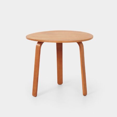 Salontafel TE07 van Cees Braakman voor Pastoe, 1950s - eikenhout, drie gebogen poten