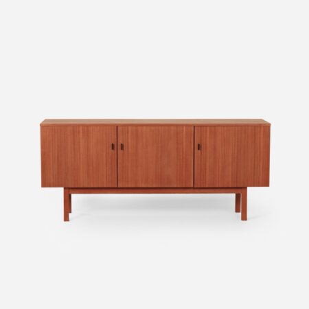 Vintage Teak Dressoir met Veel Opbergruimte en Lade, 1960s