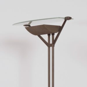 Accademia Terra vloerlamp van Shigeaki Asahara voor Lucitalia uit de jaren 80