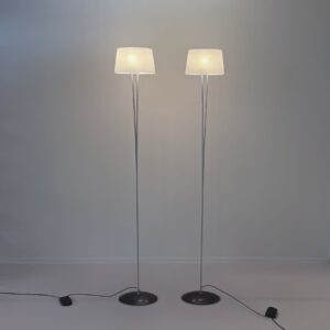 Set Vloerlampen Vitt Terra van Valerio Bottin voor Foscarini uit de jaren 90 in Murano glas