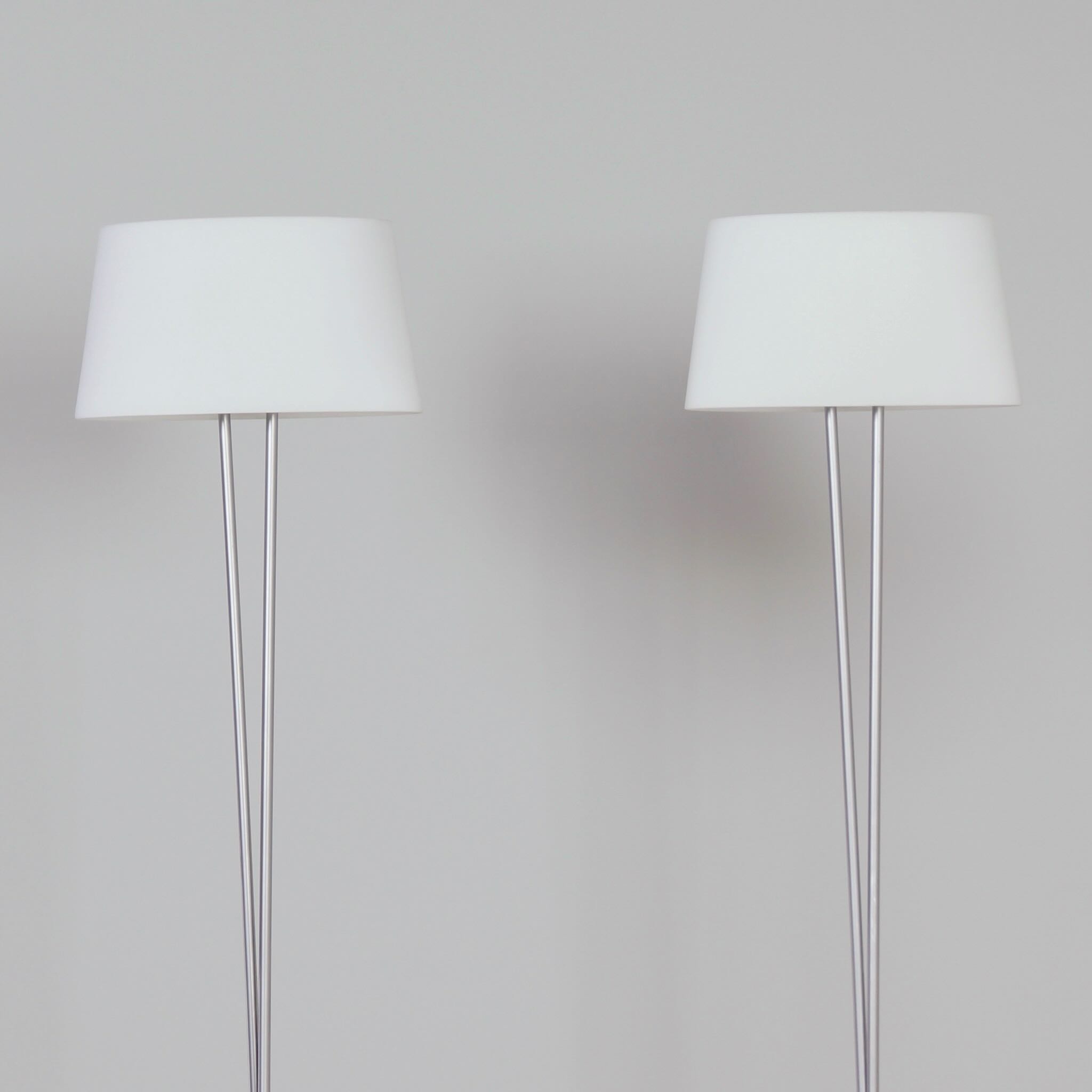 Set Vloerlampen Vitt Terra van Valerio Bottin voor Foscarini uit de jaren 90 in Murano glas
