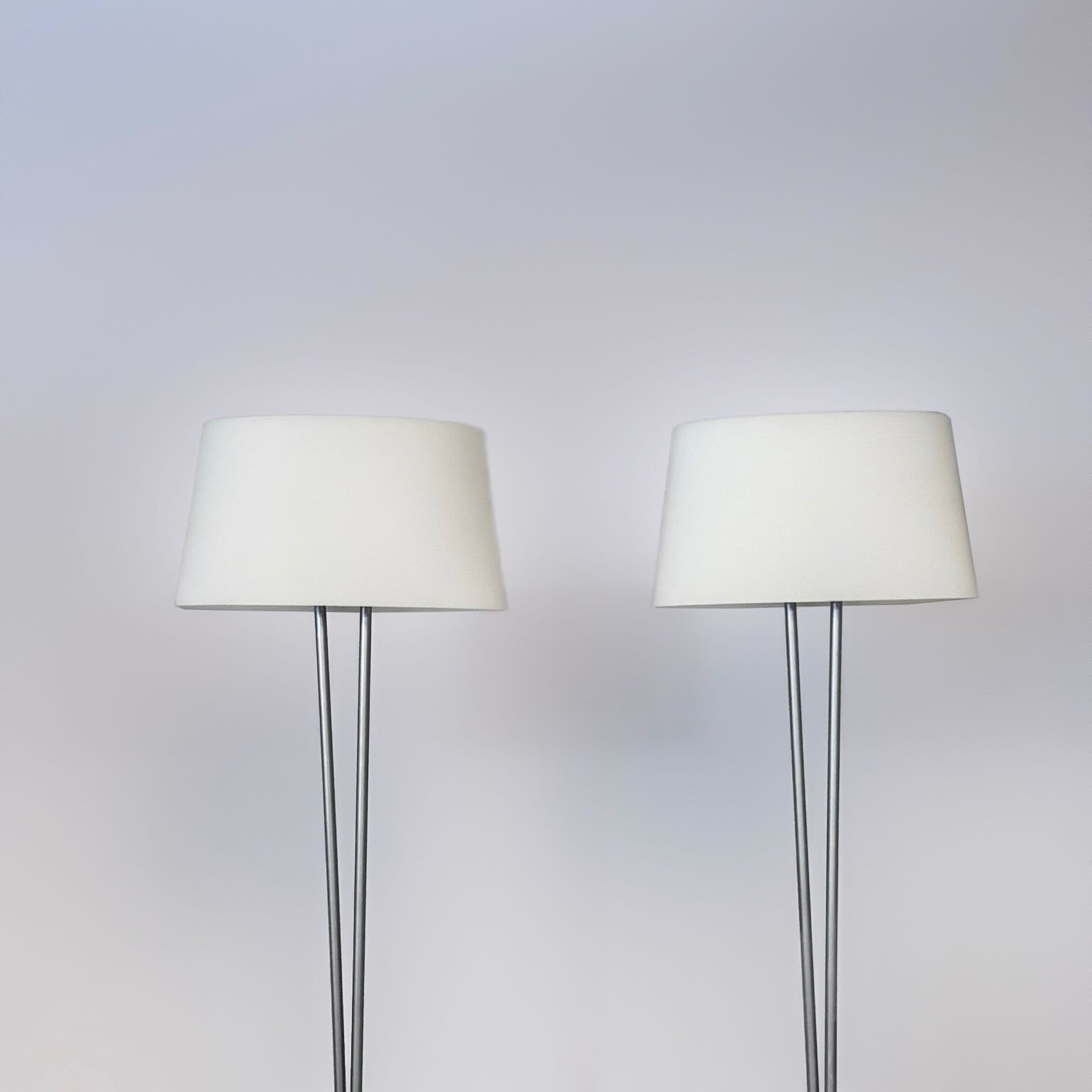 Set Vloerlampen Vitt Terra van Valerio Bottin voor Foscarini uit de jaren 90 in Murano glas
