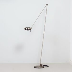 Vloerlamp Elle 2 van Tommaso Cimini voor Lumina uit de jaren 90 in nikkel