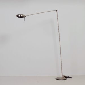 Vloerlamp Elle 2 van Tommaso Cimini voor Lumina uit de jaren 90 in nikkel