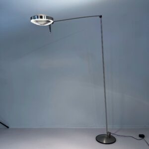 Vloerlamp Elle 2 van Tommaso Cimini voor Lumina uit de jaren 90 in nikkel
