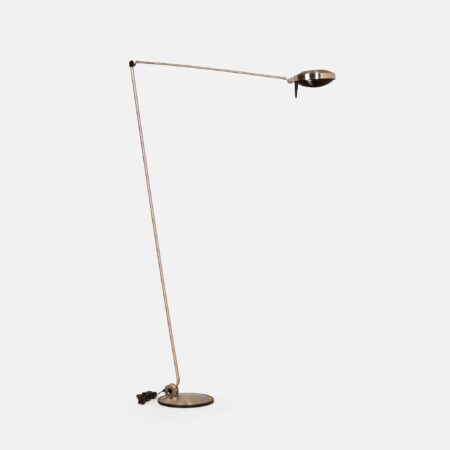 Vloerlamp Elle 2 van Tommaso Cimini voor Lumina uit de jaren 90 in nikkel