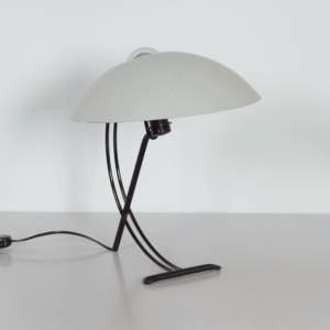 Bureaulamp NB100 van Louis Kalff voor Philips uit de jaren 50 in grijs metaal