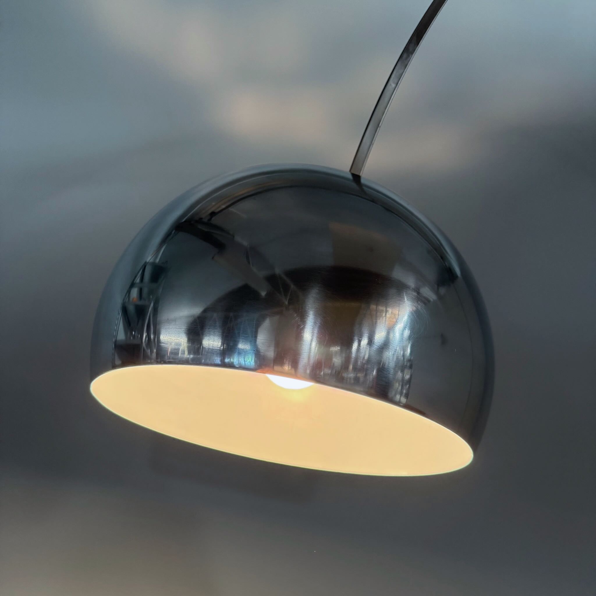 Arco vloerlamp van Achille &amp; Pier Giacomo Castiglioni voor Flos uit de jaren 80