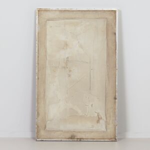 Brutalistische Salontafel van Paul Kingma uit 1969 met aluminium rand, vroege editie