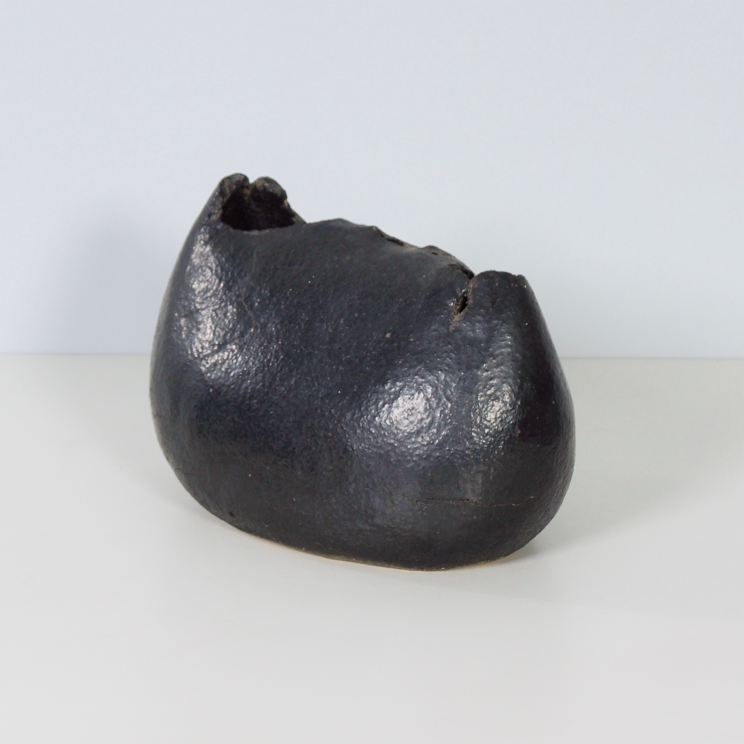 Sculpturale Keramische Vaas van Keiko Yoshida, 1971