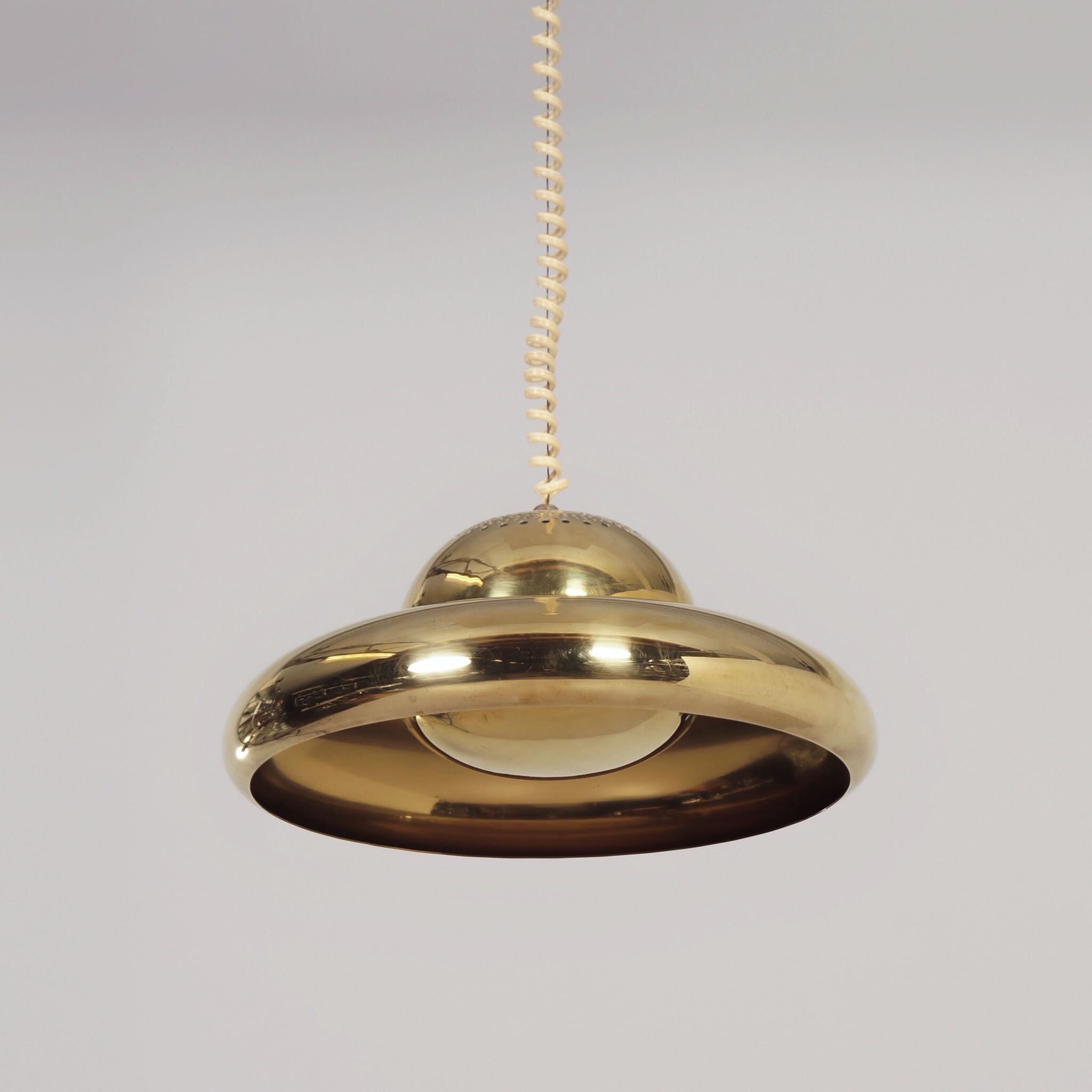 Hanglamp Fior di Loto van Afra en Tobia Scarpa voor Flos uit de jaren 60