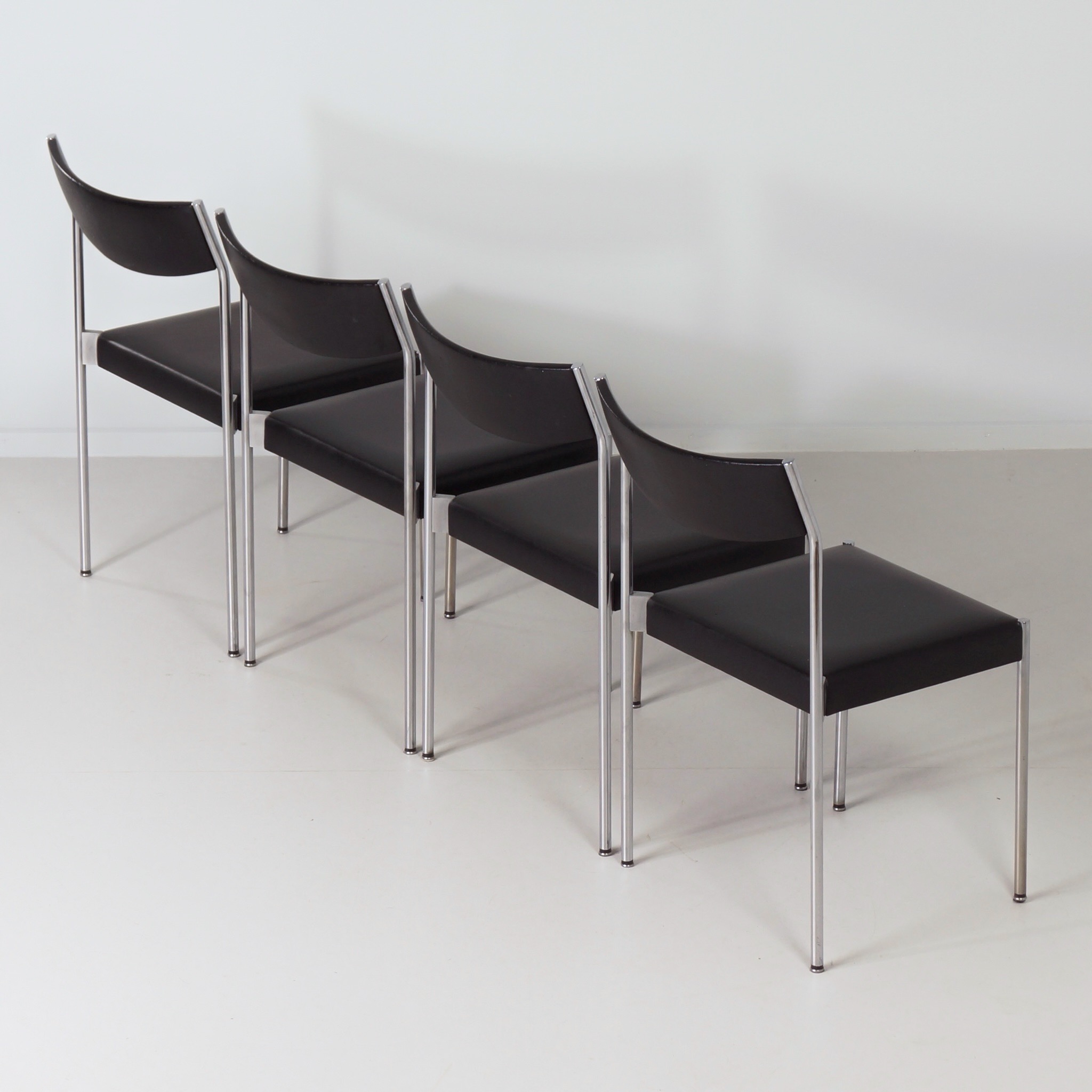 Eetkamerstoelen Model 2100 van Edlef Bandixen voor Dietiker uit de jaren 60