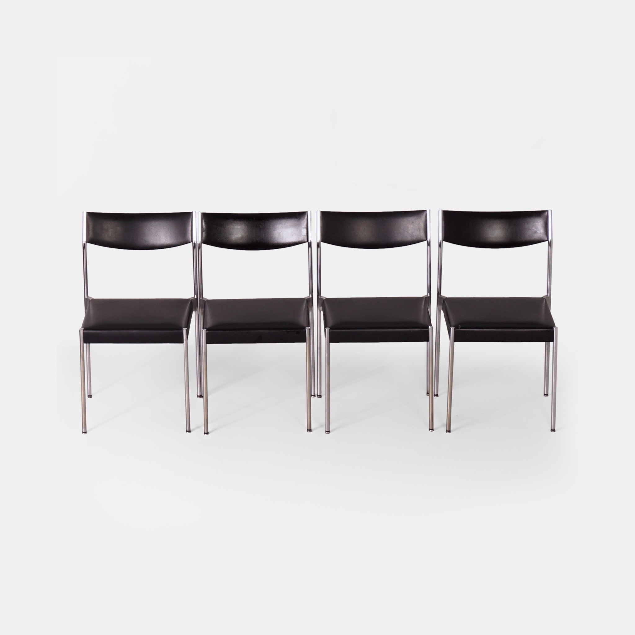Eetkamerstoelen Model 2100 van Edlef Bandixen voor Dietiker uit de jaren 60