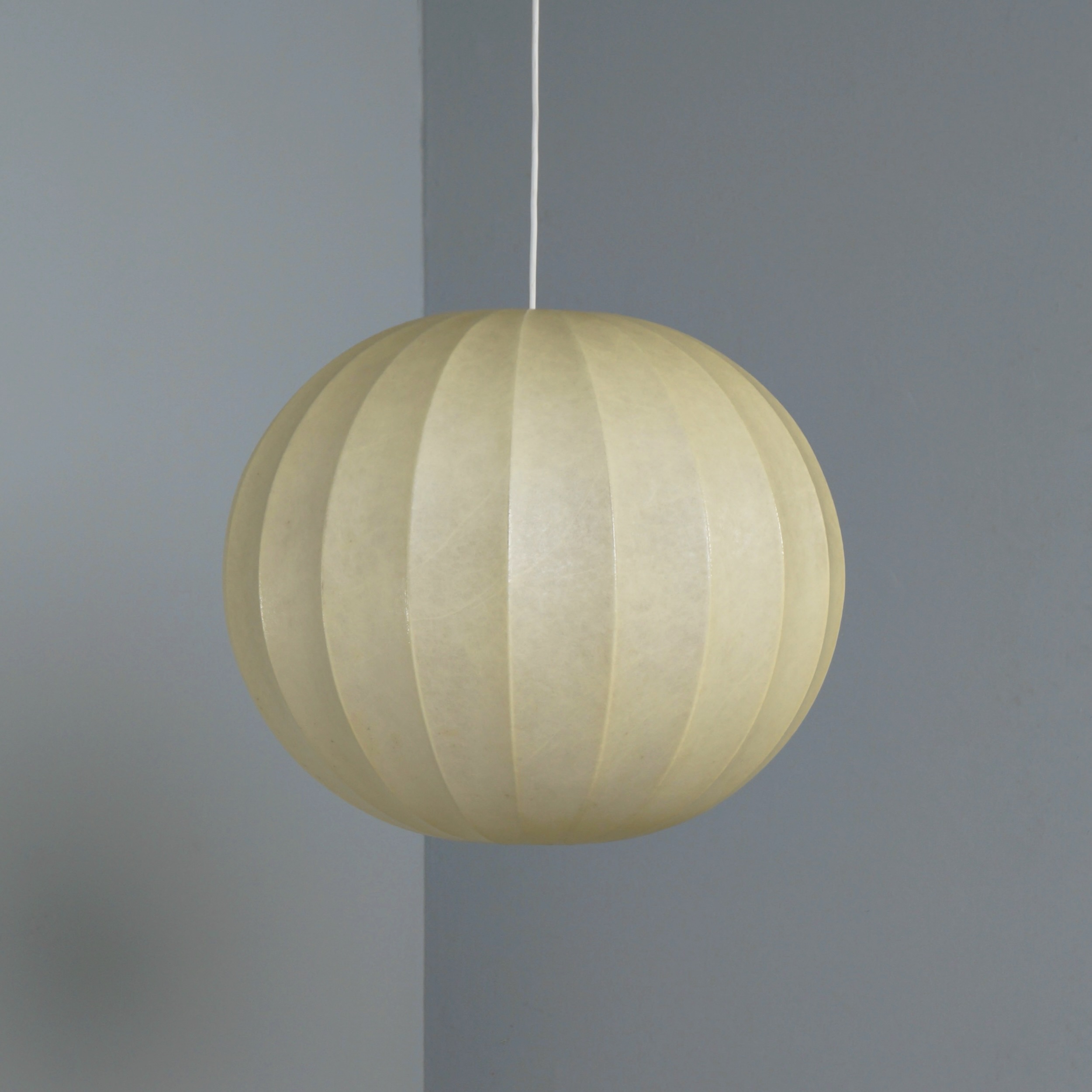 Cocoon hanglamp van Frits Friedel Wauer voor Goldkant Leuchten, jaren 60
