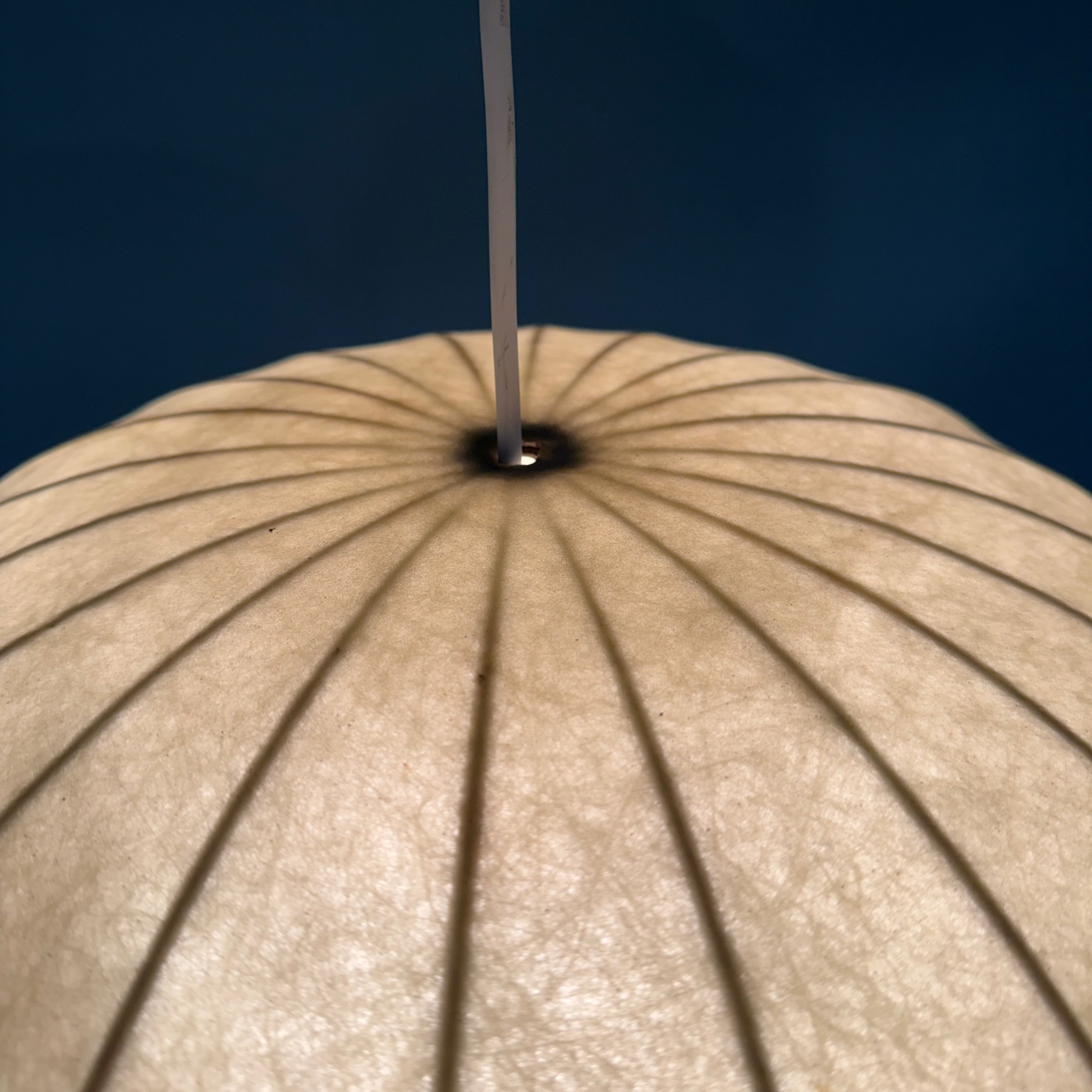 Cocoon hanglamp van Frits Friedel Wauer voor Goldkant Leuchten, jaren 60