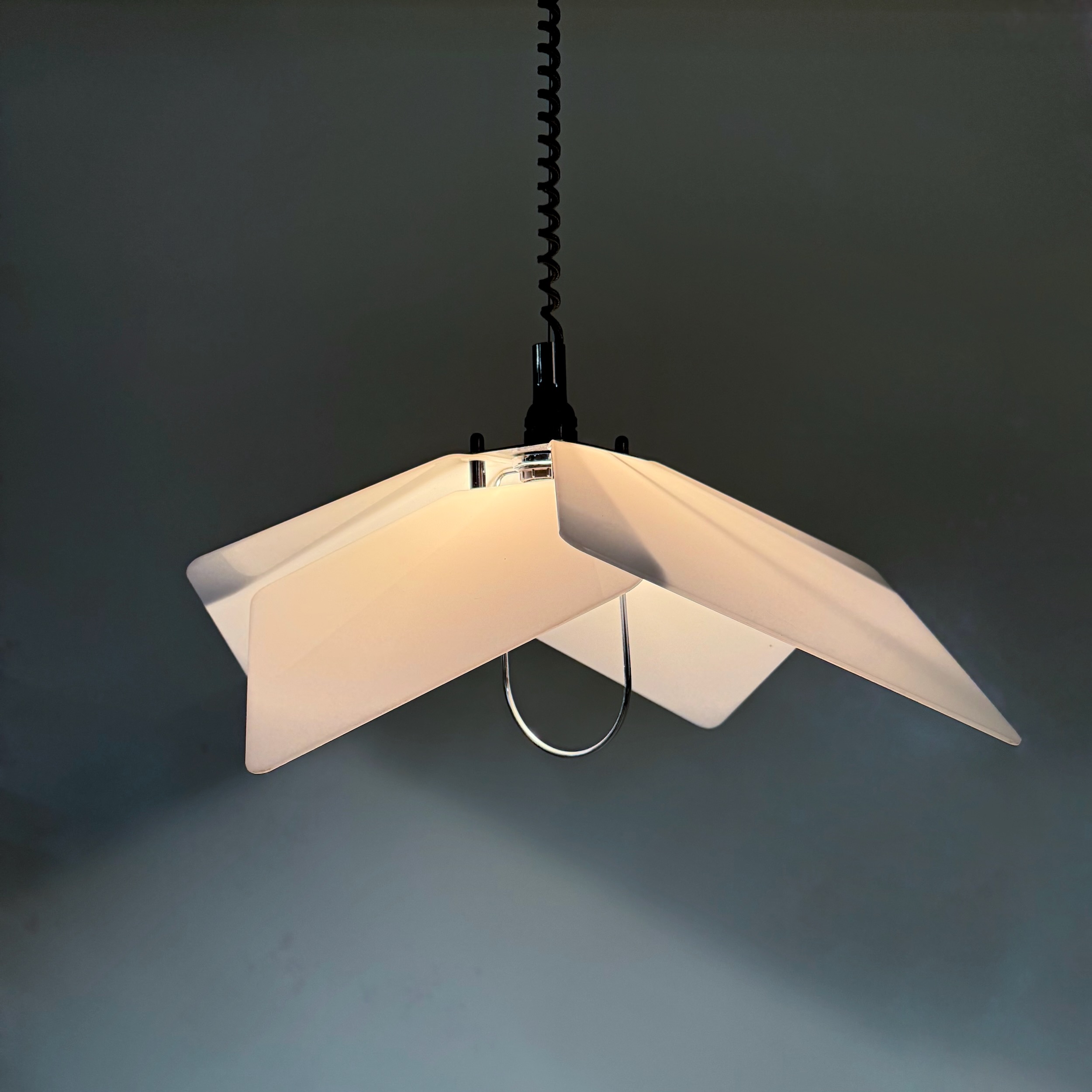 Farfalle Hanglamp van Des-in Line voor Lamperti, 1980s