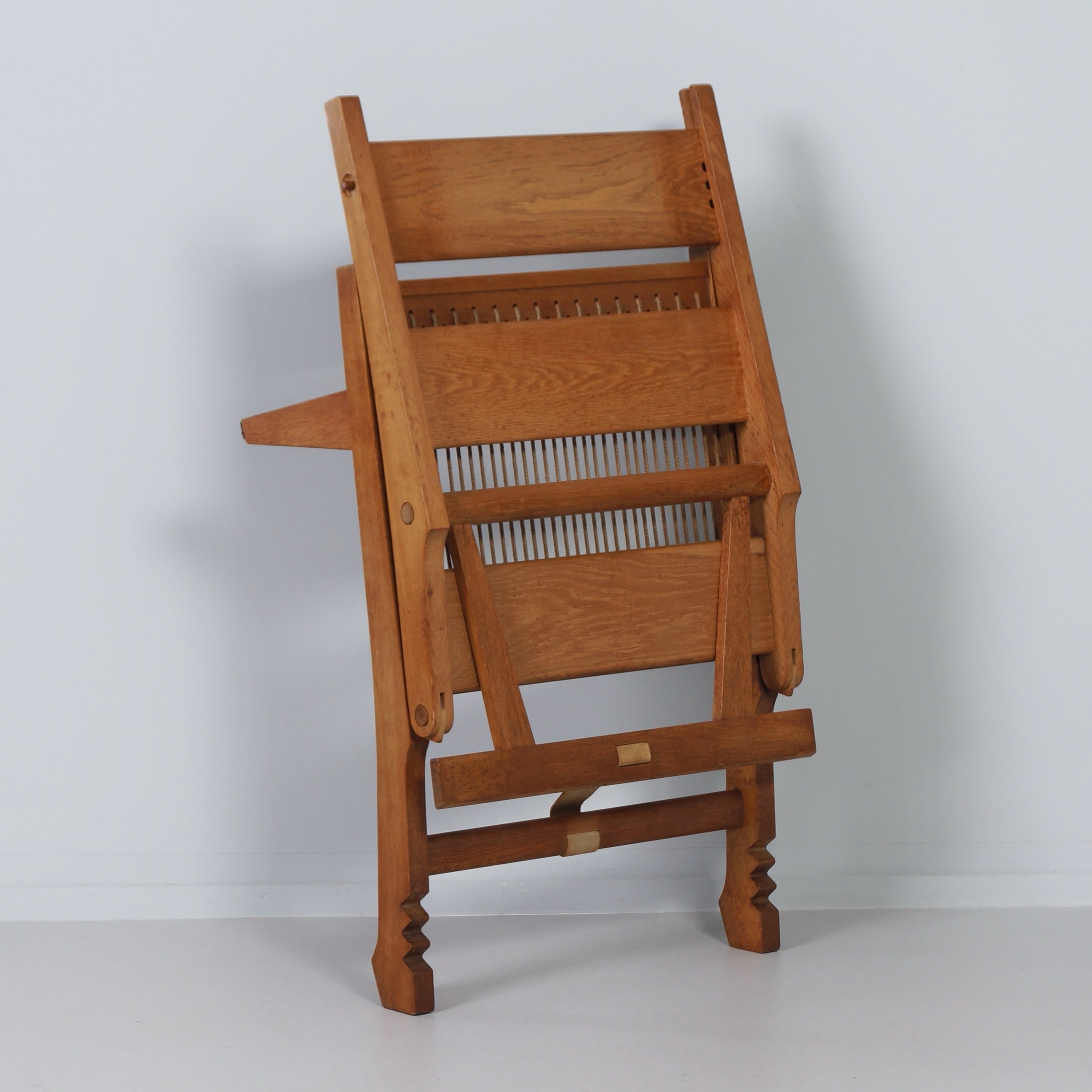Lounge stoel AP-71 van Hans Wegner voor AP Stolen, 1968 – opnieuw gestoffeerd, zeldzaam