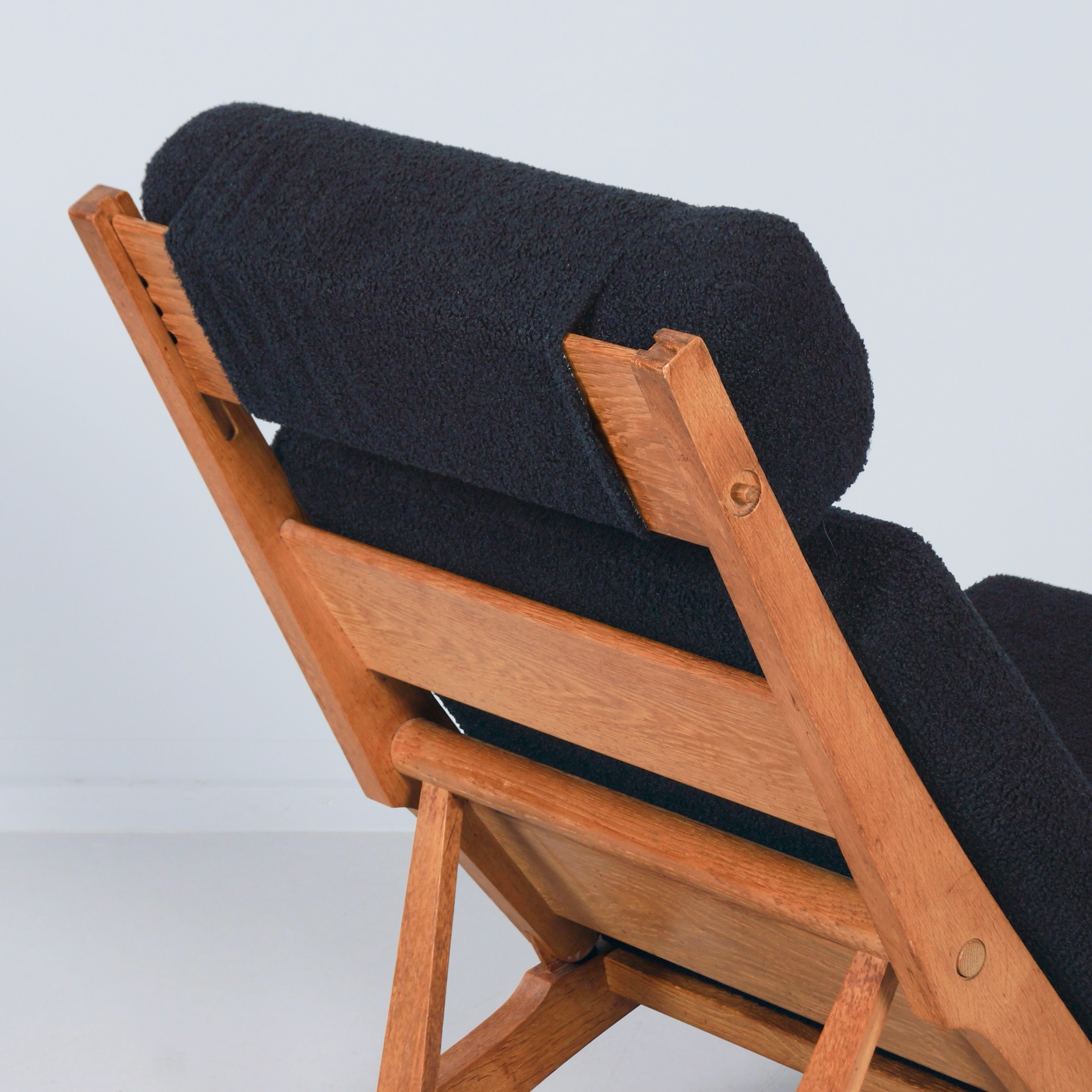 Lounge stoel AP-71 van Hans Wegner voor AP Stolen, 1968 – opnieuw gestoffeerd, zeldzaam
