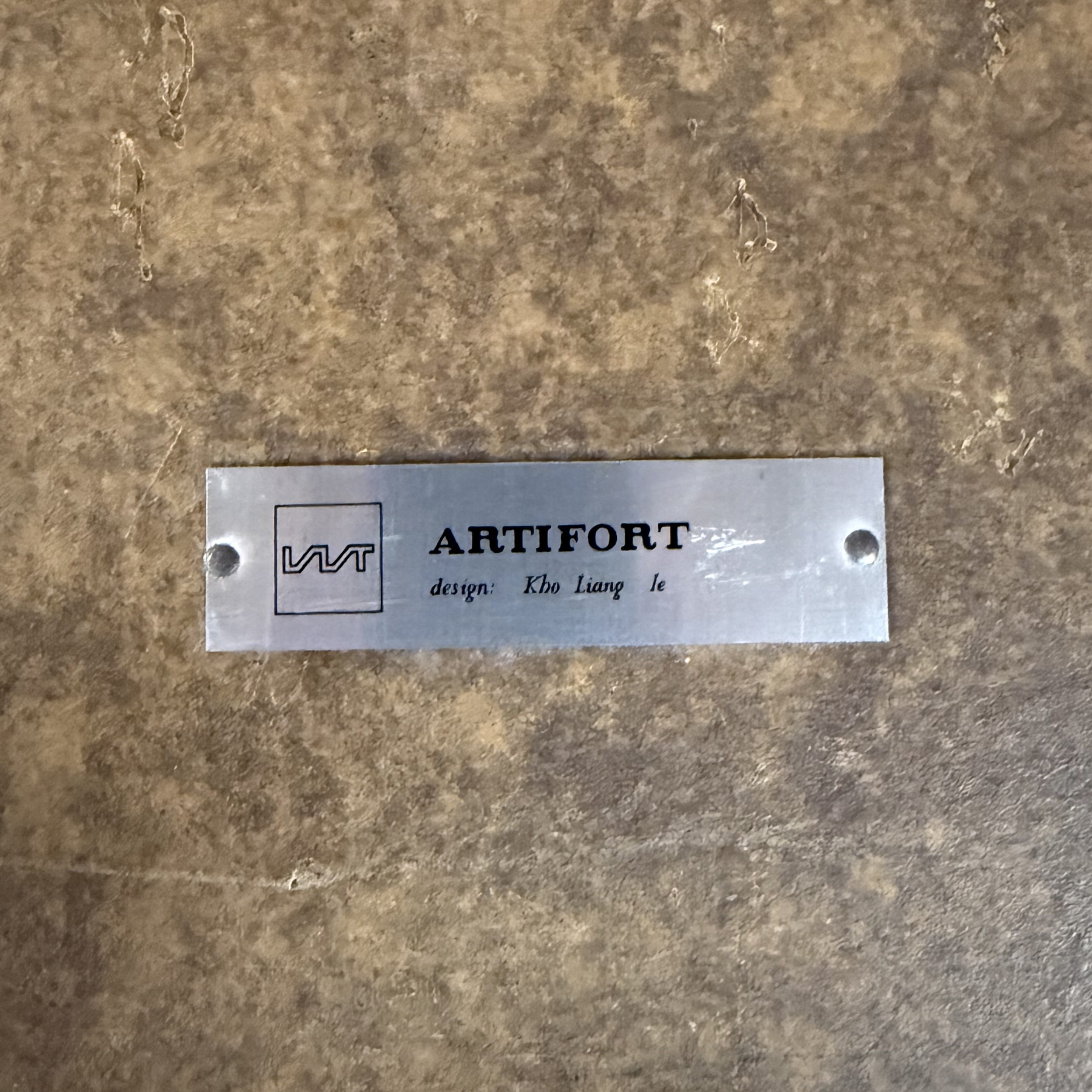 Salontafel model 866 van Kho Liang Ie voor Artifort, eind jaren 60