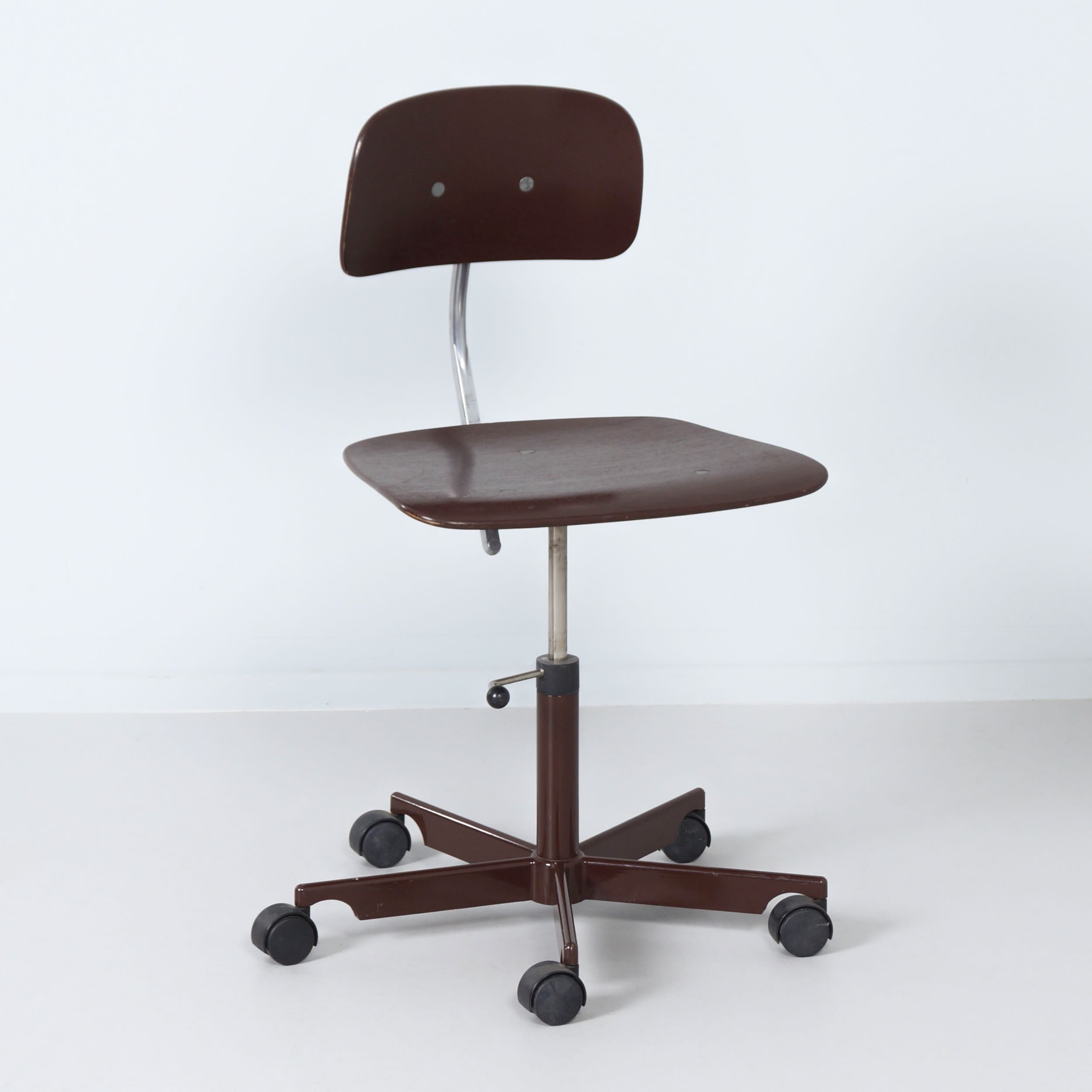 Kevi bureaustoelen van Jørgen Rasmussen voor KEVI A·S, set van 4, 1970s – Verstelbaar