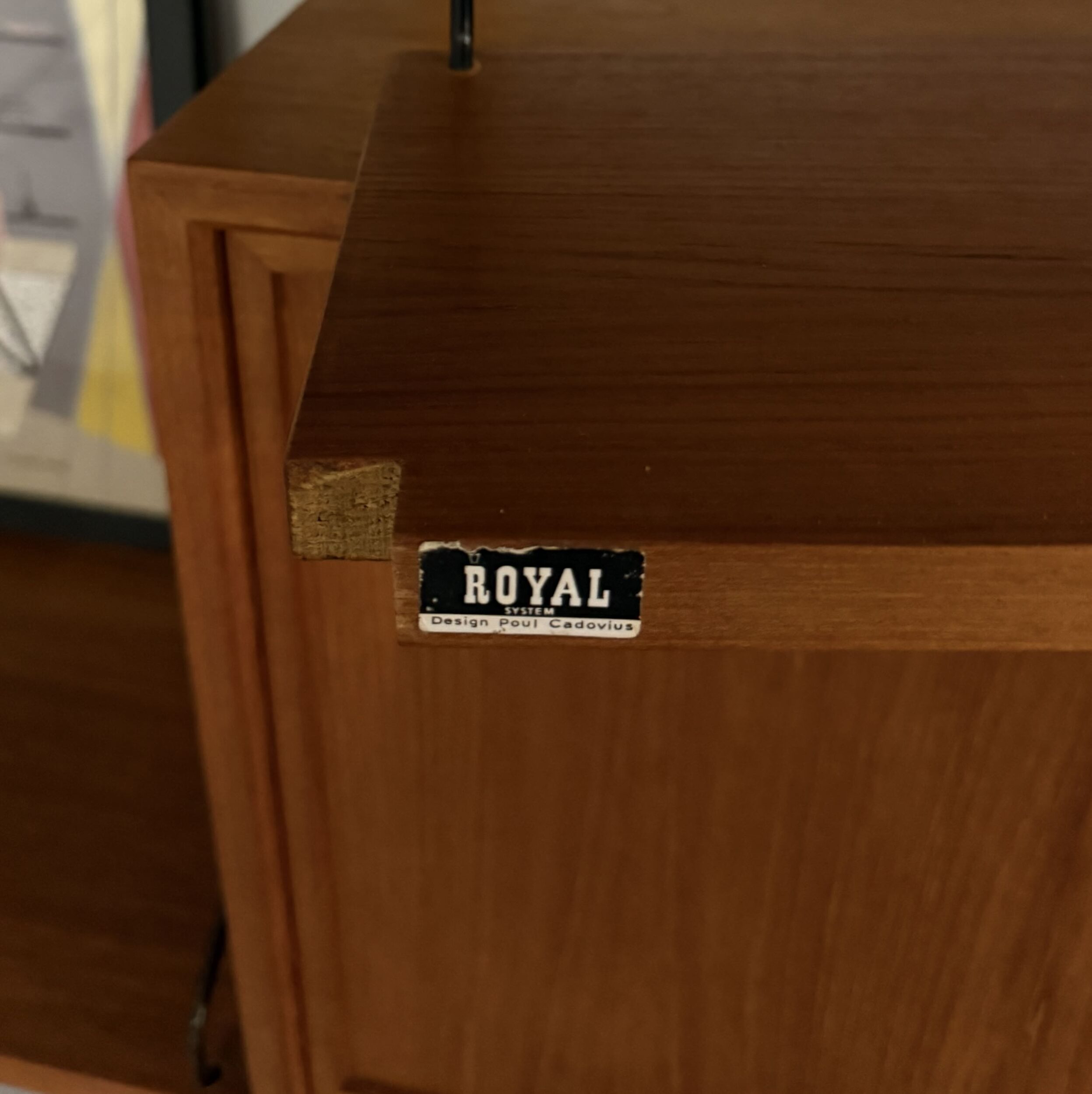 Royal Wandsysteem van Poul Cadovius voor Cado, 1960s – 17 Delig
