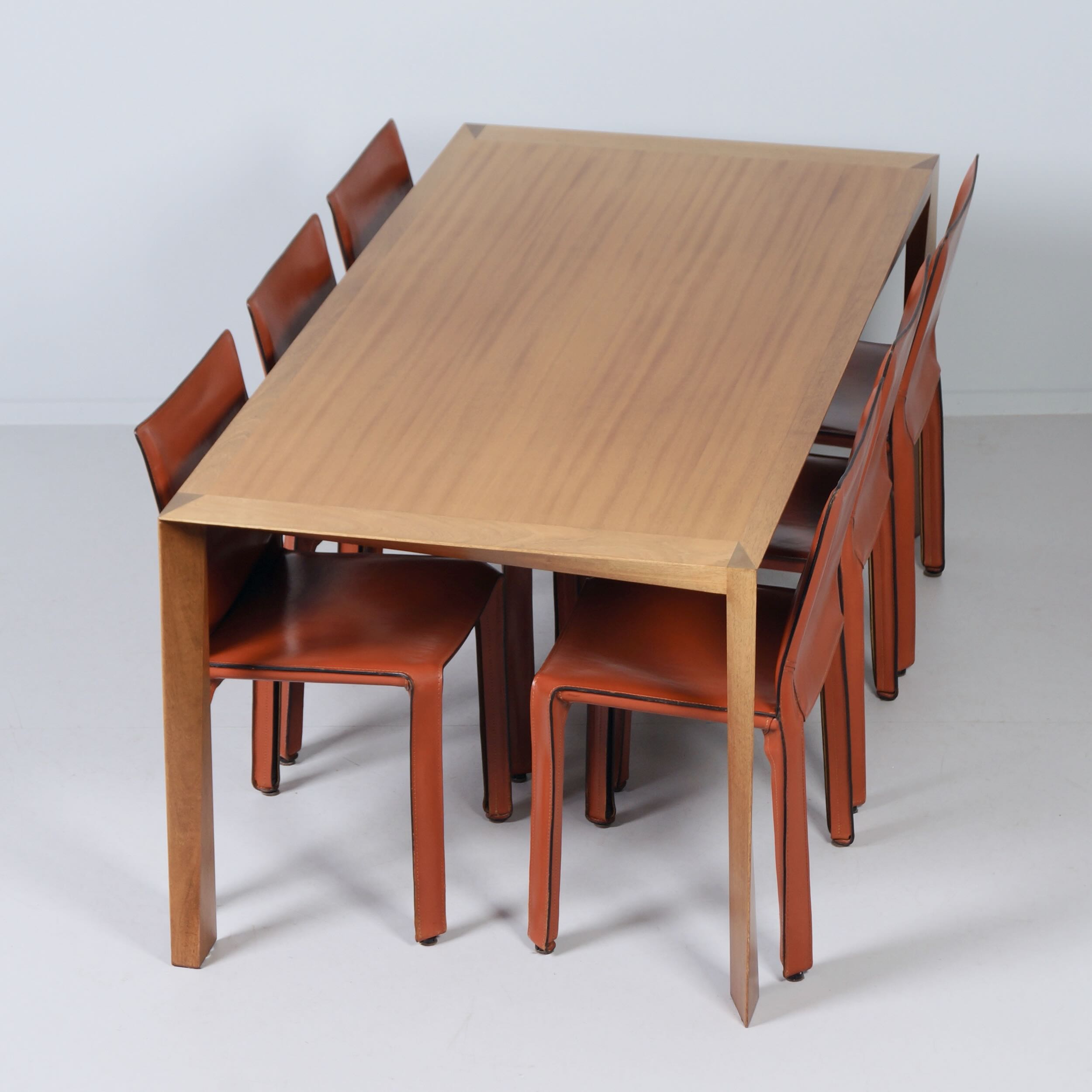 Dutch Design Eettafel van Peter Overdijk voor Frozen Fountain, Amsterdam Jaren 90.